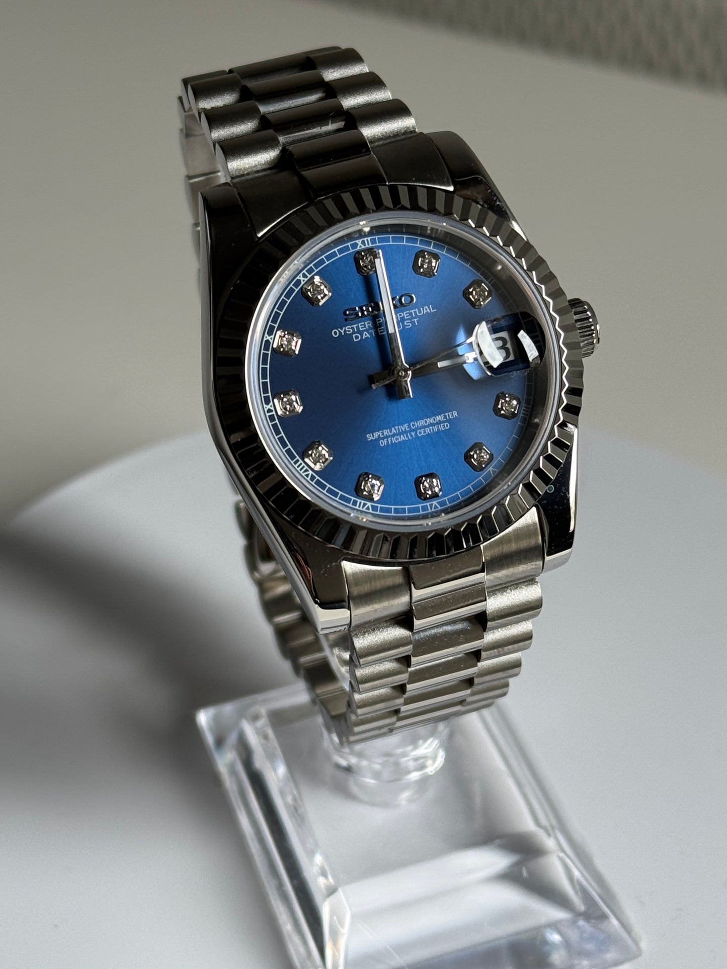 Seikojust blauw diamant