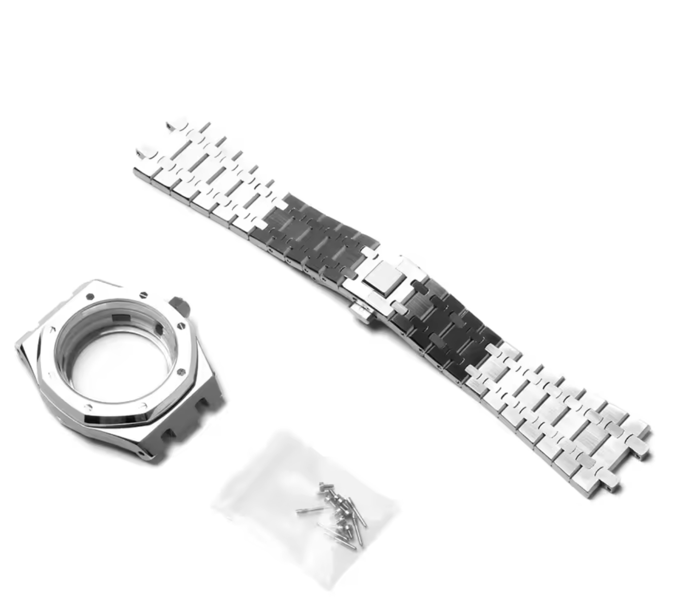 Royal Seikoak Skeleton rosé goud