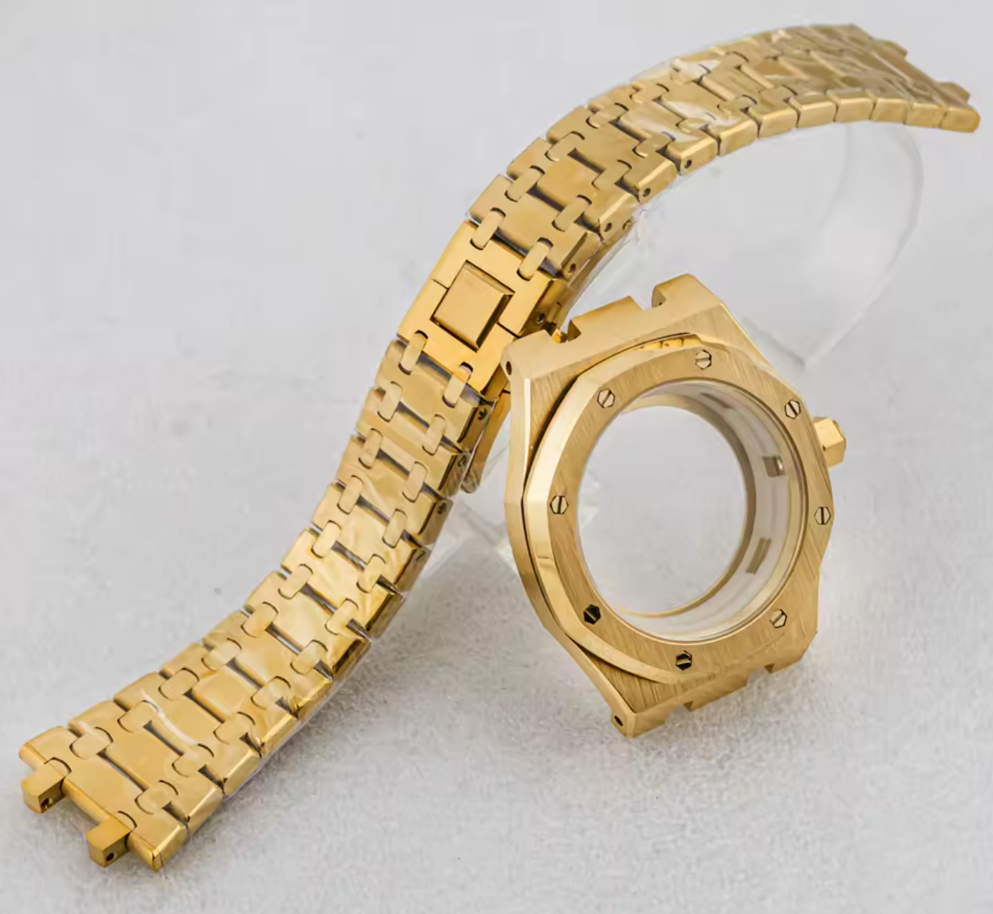 Royal Seikoak Skeleton rosé goud