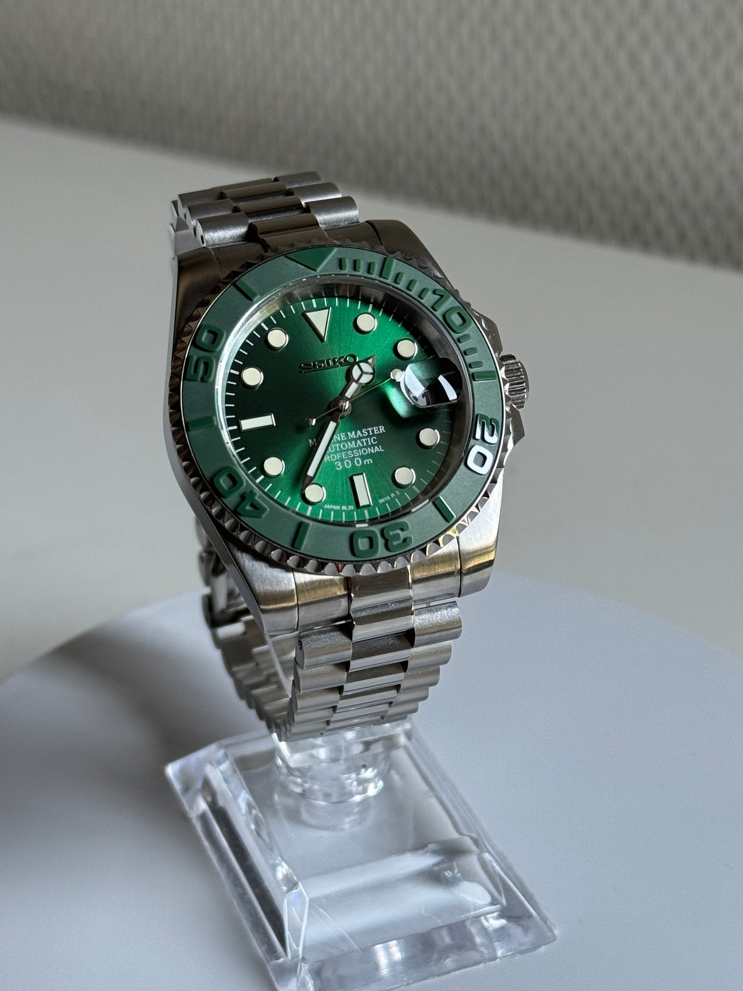 Seiko yacht master groen