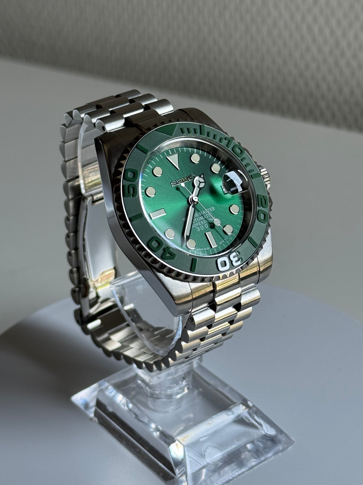 Seiko yacht master groen