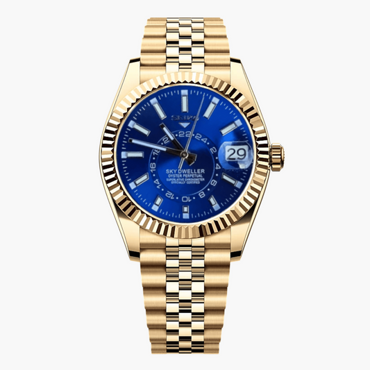 Seikojust | skydweller goud blauw
