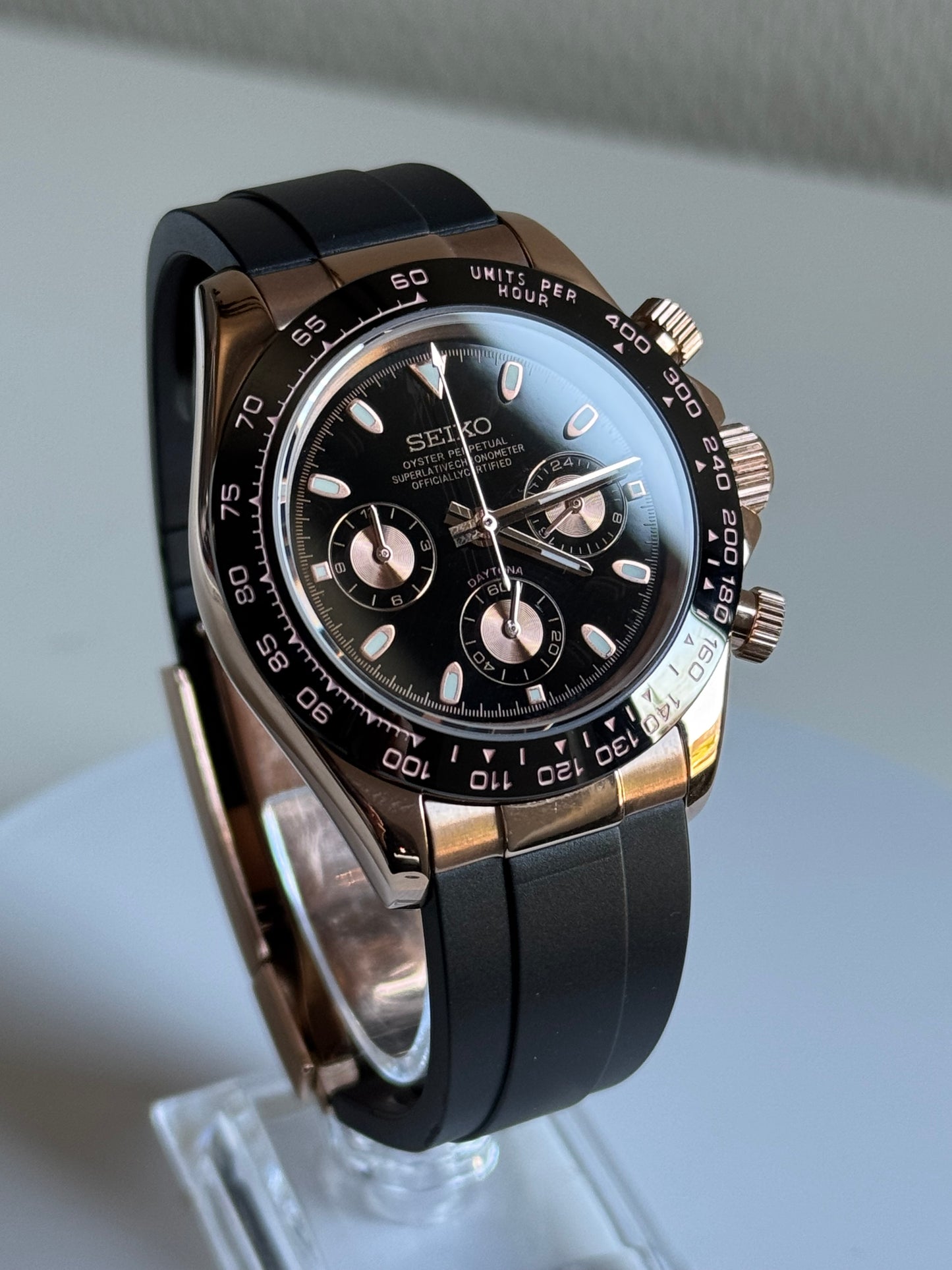 Seitona Roségold Schwarz